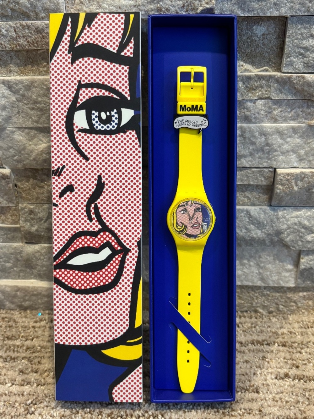 MoMA x Swatch Reverie By Roy Lichtenstein Watch